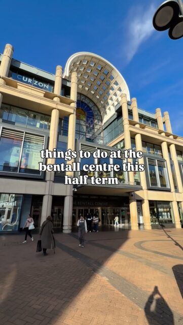 POV: You just became the favourite parent this half term 👀🎈
From fun activities and family food stops to a little shopping break for you too… The Bentall Centre has the day out sorted ✨