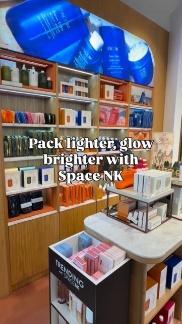 Everything you need for your glow-up, travel size 🛫🧴@spacenk