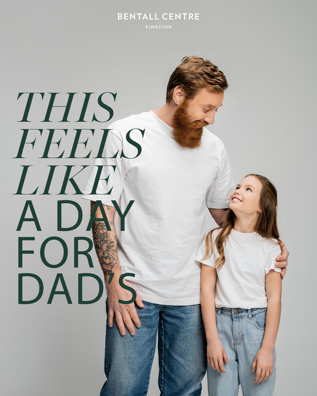 Wishing a very Happy Father's Day to every dad, grandad and father figure out there 💙 Hope you are being spoilt today, from all of us at The Bentall Centre!