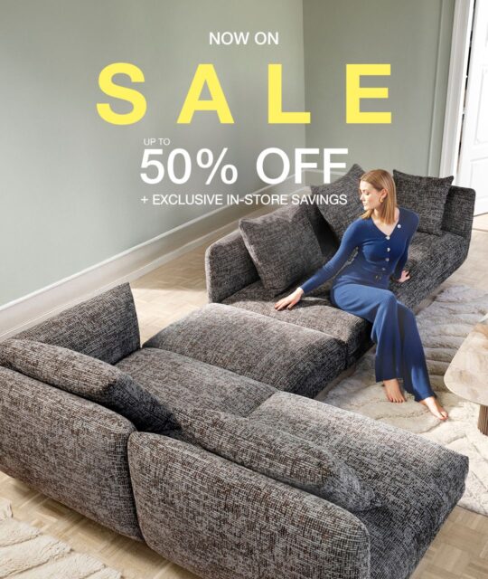 BoConcept's Summer Sale has arrived, bringing exceptional savings on beautifully crafted Danish design.
Enjoy up to 50% off premium ex-display pieces and 15% off made-to-order furniture, including sofas, dining chairs, beds, outdoor collections and more.
Visit the store to discover even greater savings on bestselling collections, available until 3rd August. Timeless design, exceptional craftsmanship and remarkable value – not to be missed!