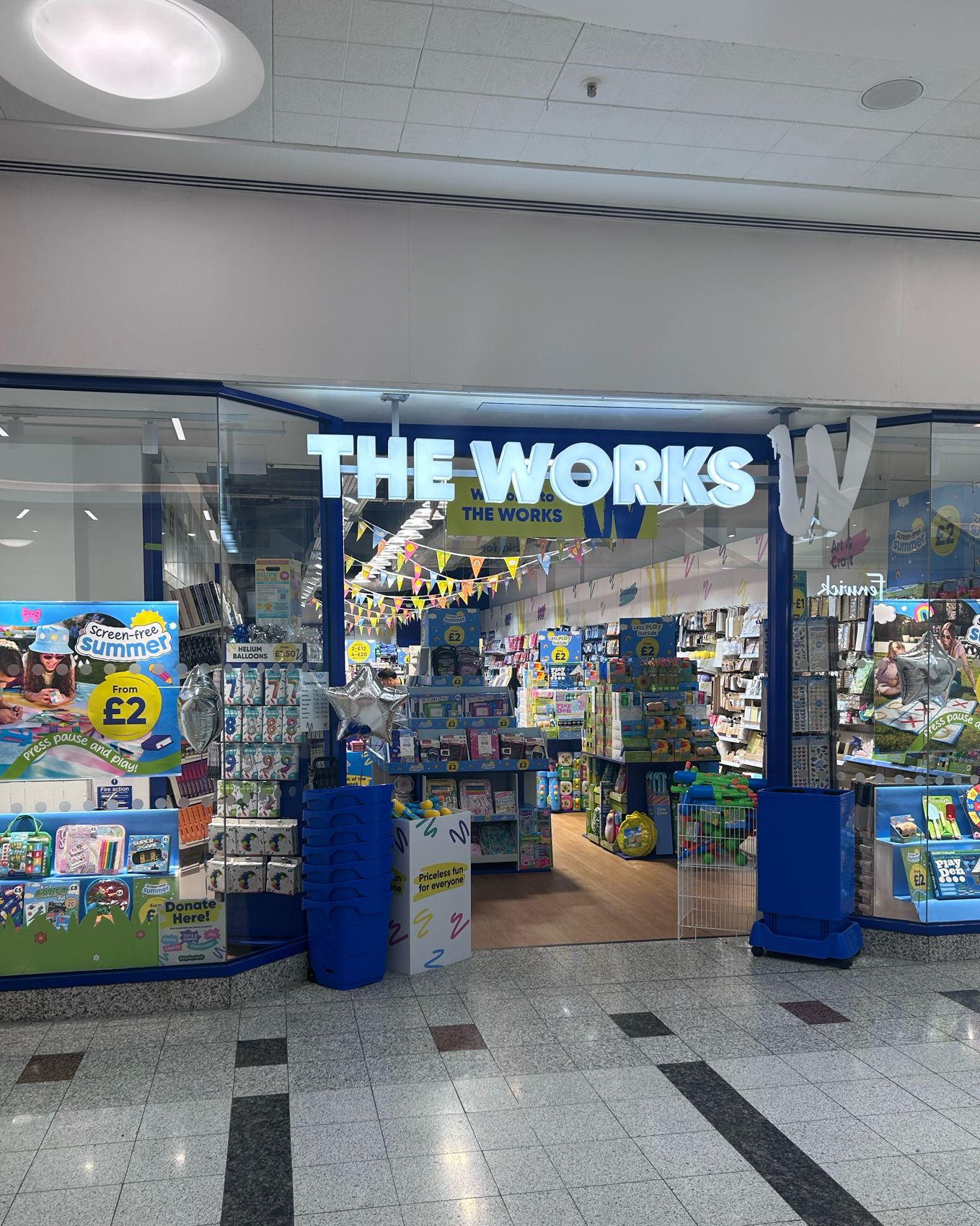 Kingston, The Works is now open at Bentall Centre. 🎉 Pop in for books, stationery, gifts, and plenty of great finds. 📚✨