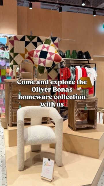 Have you seen the gorgeous homeware @oliverbonas 🏡

📍Find Olive Bonas on the First Floor at The Bentall Centre