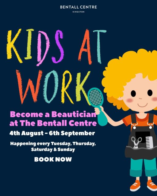 🚀 What will your little one be when they grow up?
This summer, kids can try out exciting roles at **Kids at Work** at Bentall Shopping Centre! 🎉
From 👮 Police Officer and 👩🍳 Pizza Chef to 🌸 Florist, 🧱 Builder and 💄 Beauty Expert — they can explore new skills, collect passport stamps and have fun along the way!
📅 4th August – 6th September 2026
🎟️ Spaces are limited — book now! Link in bio.