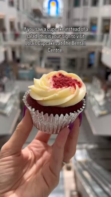 If you saw a cupcake… that’s your cue. 🧁👀

Pop into Lola’s Cupcakes at The Bentall Centre and treat yourself. You deserve it. 🤭