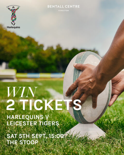 🏉 WIN 2 TICKETS TO HARLEQUINS V LEICESTER TIGERS! 🏉
Fancy a day of top-flight rugby? We’re giving one lucky winner the chance to win 2 tickets to see Harlequins take on Leicester Tigers!
📅 Saturday 5th September
⏰ 3:00pm kick-off
📍 The Stoop, Twickenham
To enter:
❤️ Like this post
👥 Follow us @thebentallcentre @harlequinsfoundation
💬 Tag who you’d take with you!
Get entering for your chance to be there! 🏉
T&Cs: UK residents aged 18+ only. Employees of The Bentall Centre and associated companies are not eligible to enter. 1 winner will be selected from across Facebook and Instagram. Prize must be collected from The Bentall Centre. Giveaway closes 23:59pm on Monday 24th August 2026. This giveaway is not sponsored, endorsed or administered by Instagram/Facebook or the prize retailers. Full T&Cs apply.