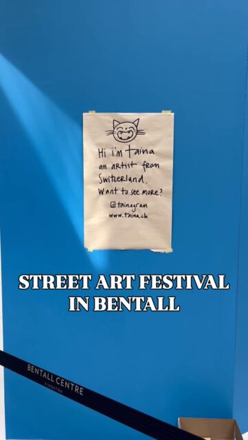 Join us today and tomorrow at The Bentall Centre as we welcome The Street Art festival into the centre. 🖼️🖌️