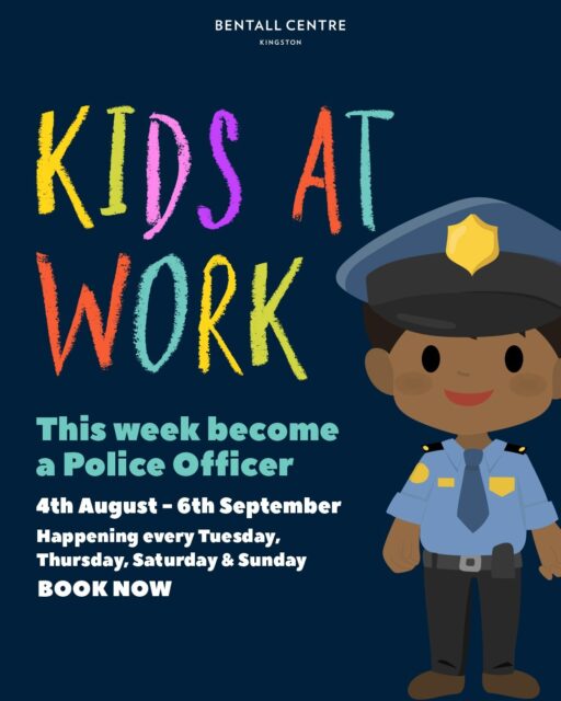 This week at Kids at Work, it’s time to become a Police Officer! 👮‍♀️🚓

Get hands-on with police-themed activities, available this Tuesday, Thursday, Saturday and Sunday.

Plus, explore our other themed zones where children can step into the shoes of a Beautician, Builder, Florist or Pizza Chef! 💇‍♀️👷‍♂️🌸🍕

Book your place now and let the fun begin! Link in bio.