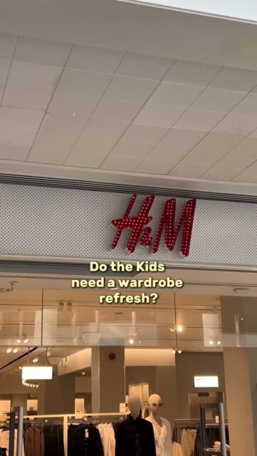 Half term calls for a little wardrobe refresh 🤎🍂✨

Refreshing the kids wardrobes with H&M essentials that are perfect for the season! From everyday basics to cute little outfits, we’ve got them ready for all their half-term adventures 🛍️🤍

#HM #KidsFashion #kingston